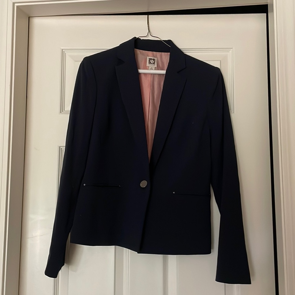 Anne Klein navy blazer